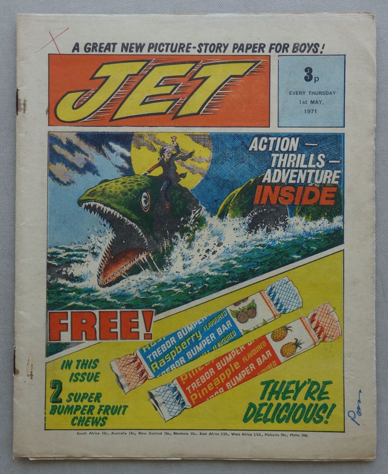 Jet No. 1 - cover dated 1st May 1971