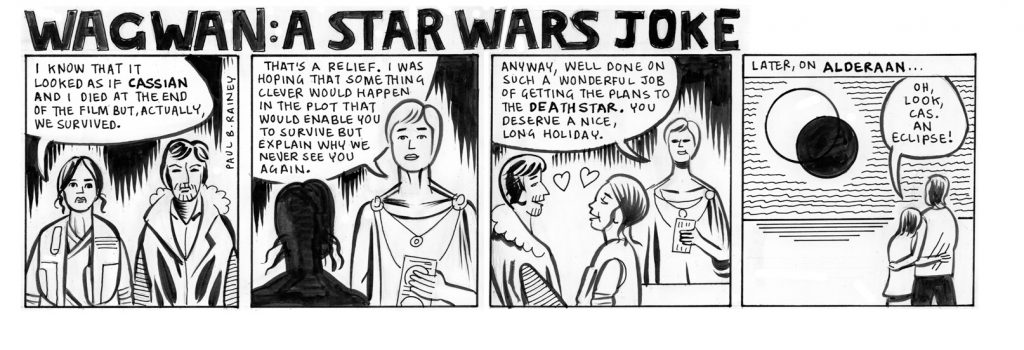 Star Wars joke by Paul Rainey