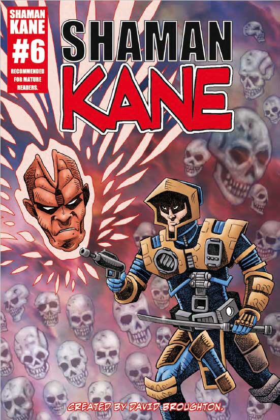 Shaman Kane #6 by David Broughton - Cover