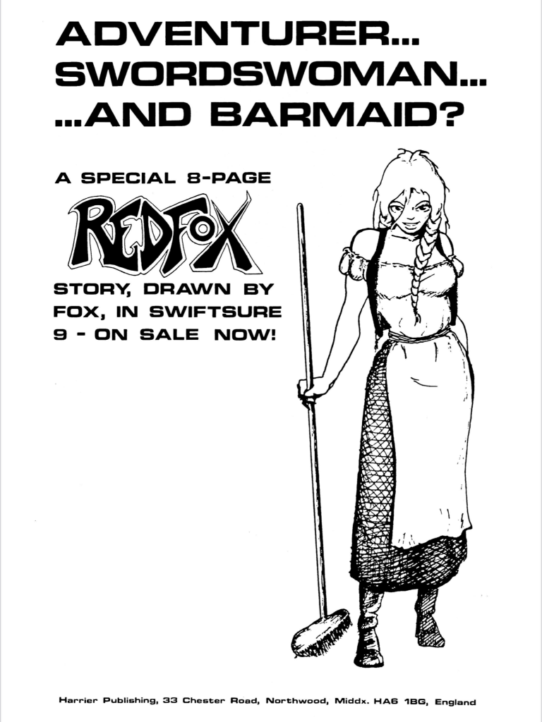 FA (Fantasy Advertiser) Issue 97- Sample Page Redfox