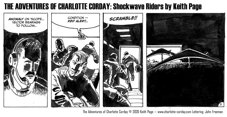 Charlotte Corday - Shockwave Riders by Keith Page