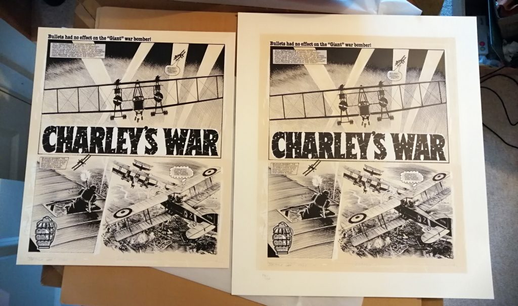 Charley's War Print - Episode 230 - August 1979 - art by Joe Colquhoun