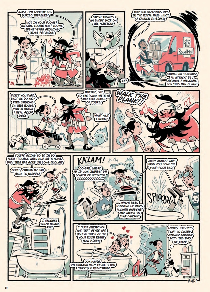 Cor!! Buster Bumper Fun Book - Sample Page