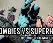 Comic Art Festival Podcast Comics presents the "Comic Genre World Cup Semi Finals" - Episode 85. Art from DCeased by Tom Taylor and artists Trevor Harisine (Legends of the Dark Knight) and Stefano Gaudiano