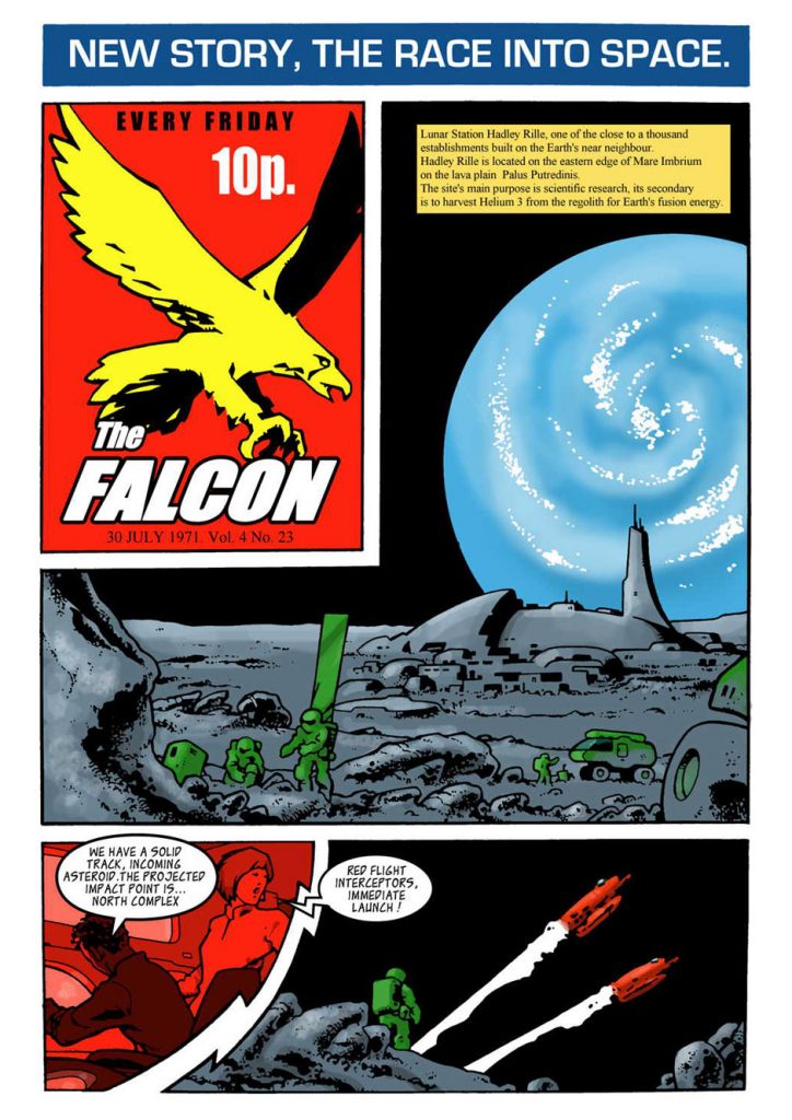 The Falcon by Richard Woods