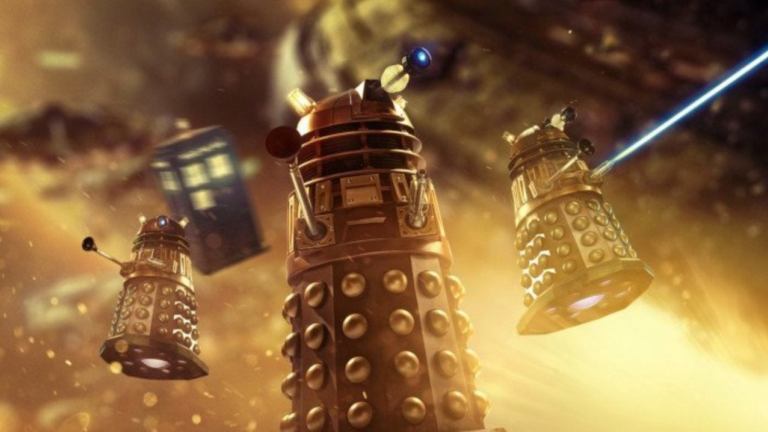 Doctor Who: Revolution of the Daleks. Image: BBC