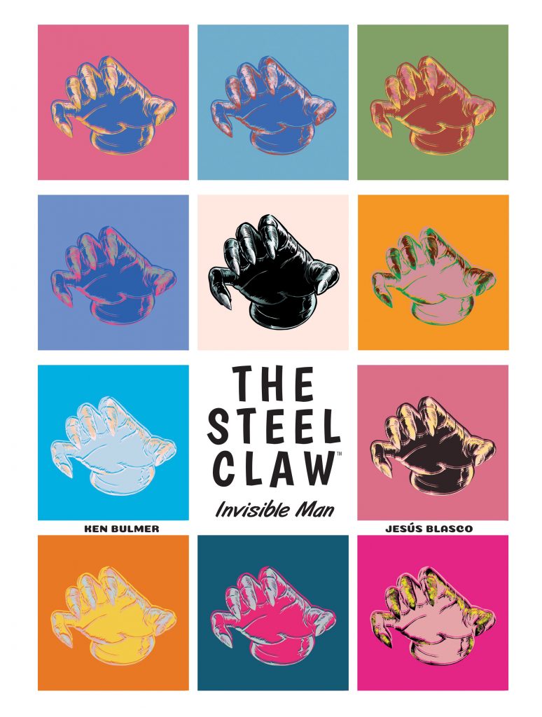 The Steel Claw - Standard Cover
