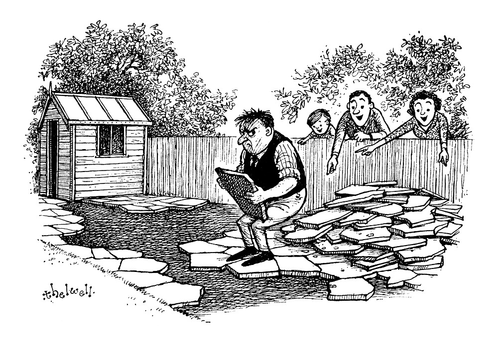 Cartoon by Norman Thelwell