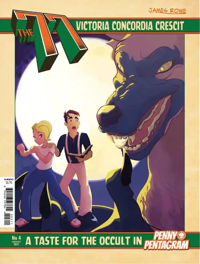 The77 Issue Four Regular Cover by John Roydon