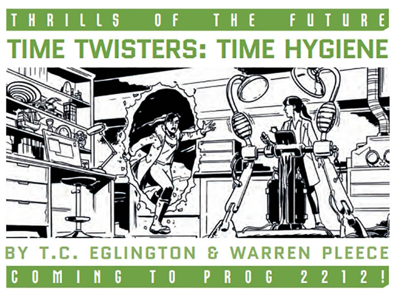 2000AD teases things to come in 2121 - Time Twisters