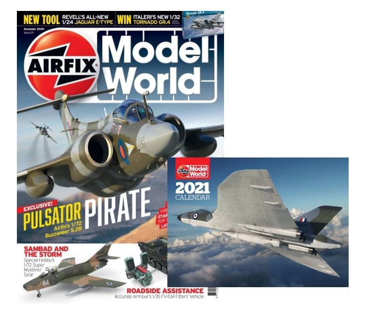 Airfix Model World  - December 2020 - with Free Calendar Gift