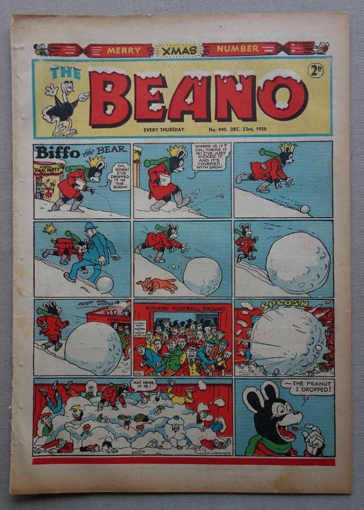 Beano 440 - cover dated 23rd December 1950