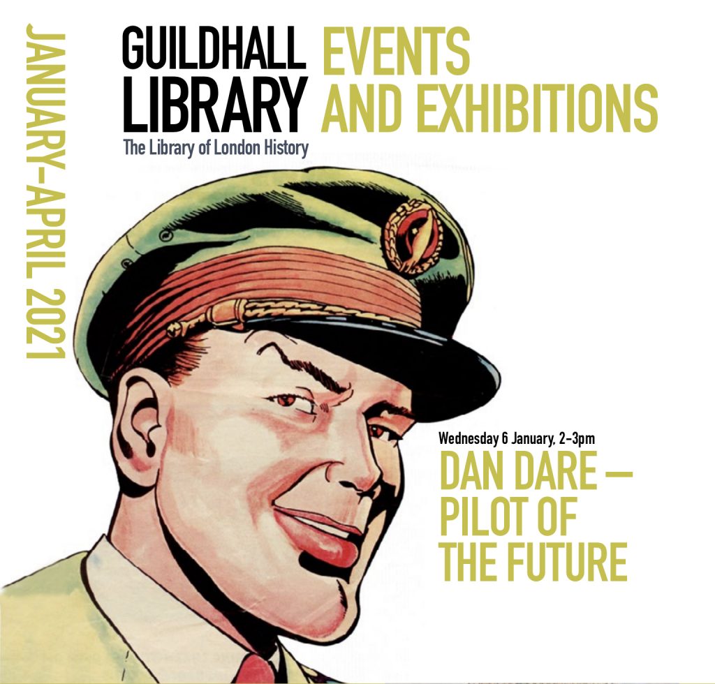 Dan Dare - Guildhall Library January 2021 Event Promotion