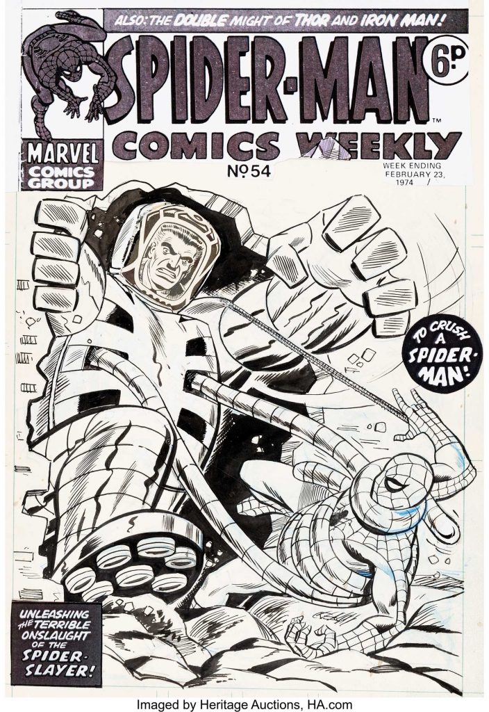 Spider-Man Comics Weekly #54 Cover