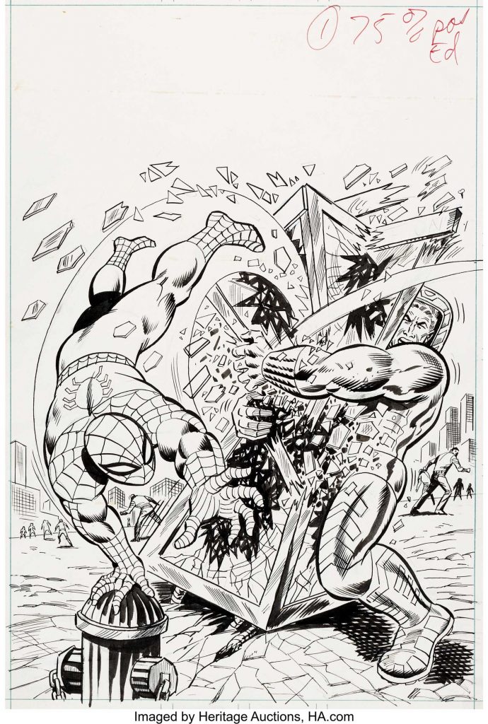 Spider-Man Comics Weekly-55 Cover
