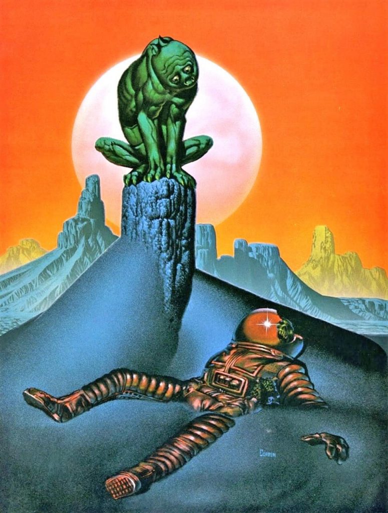 The back cover to Anomaly #4, published in 1972