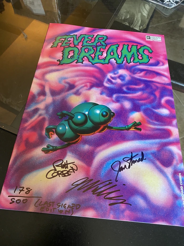 Special edition copy of Fever Dreams