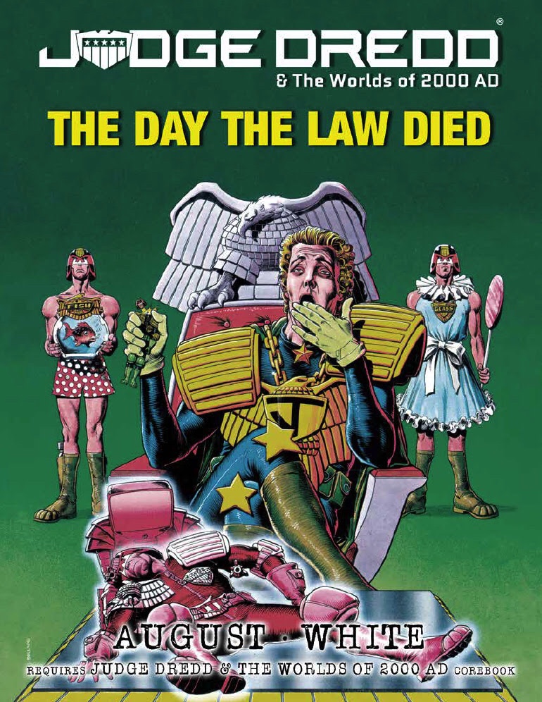  Judge Dredd & The Worlds of 2000AD - The Day the Law Died Source Book