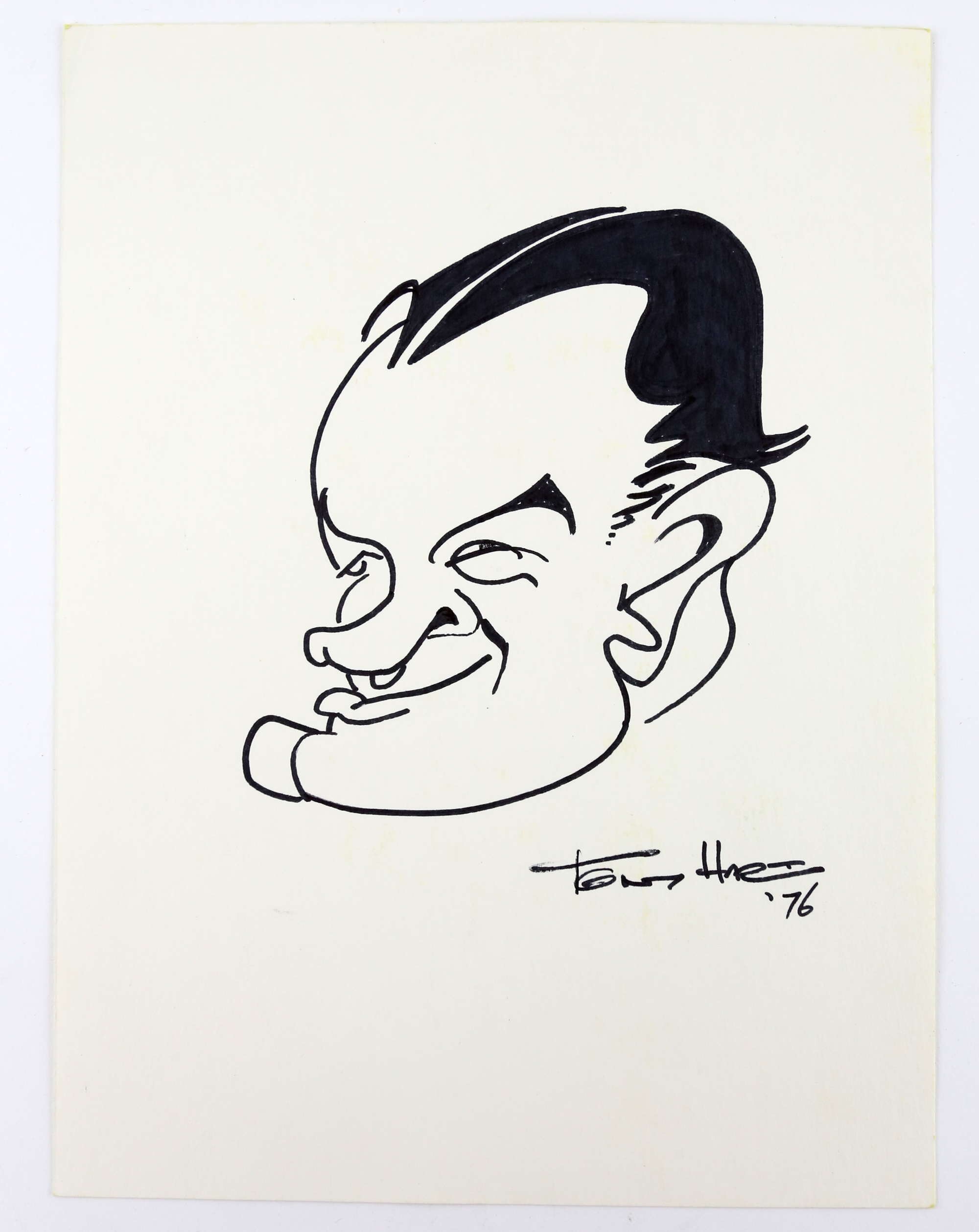 Art by TV’s Tony Hart, including original “Blue Peter” logo design ...
