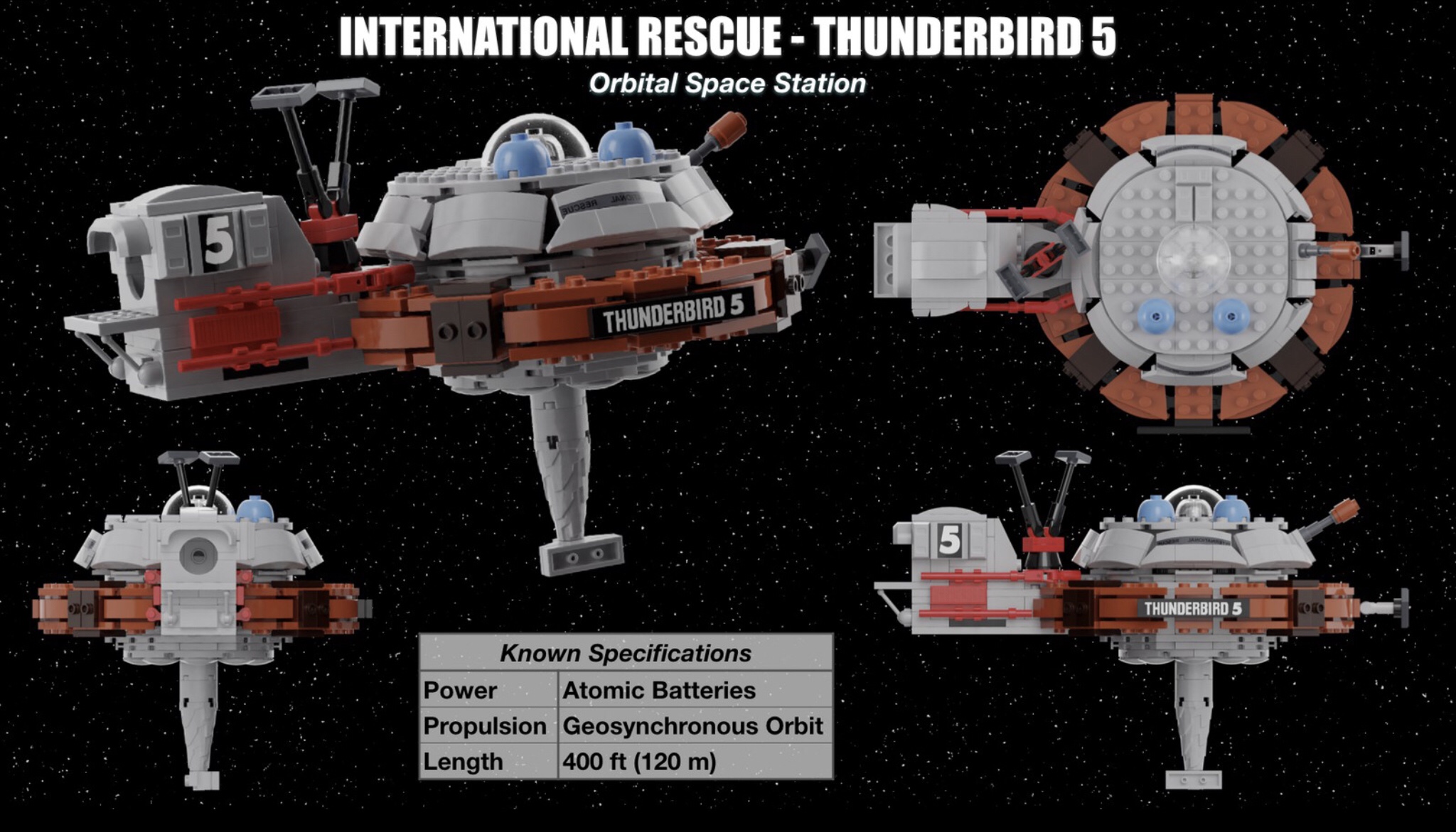 LEGO Classic Thunderbirds by NathanR2015 - Thunderbird 5