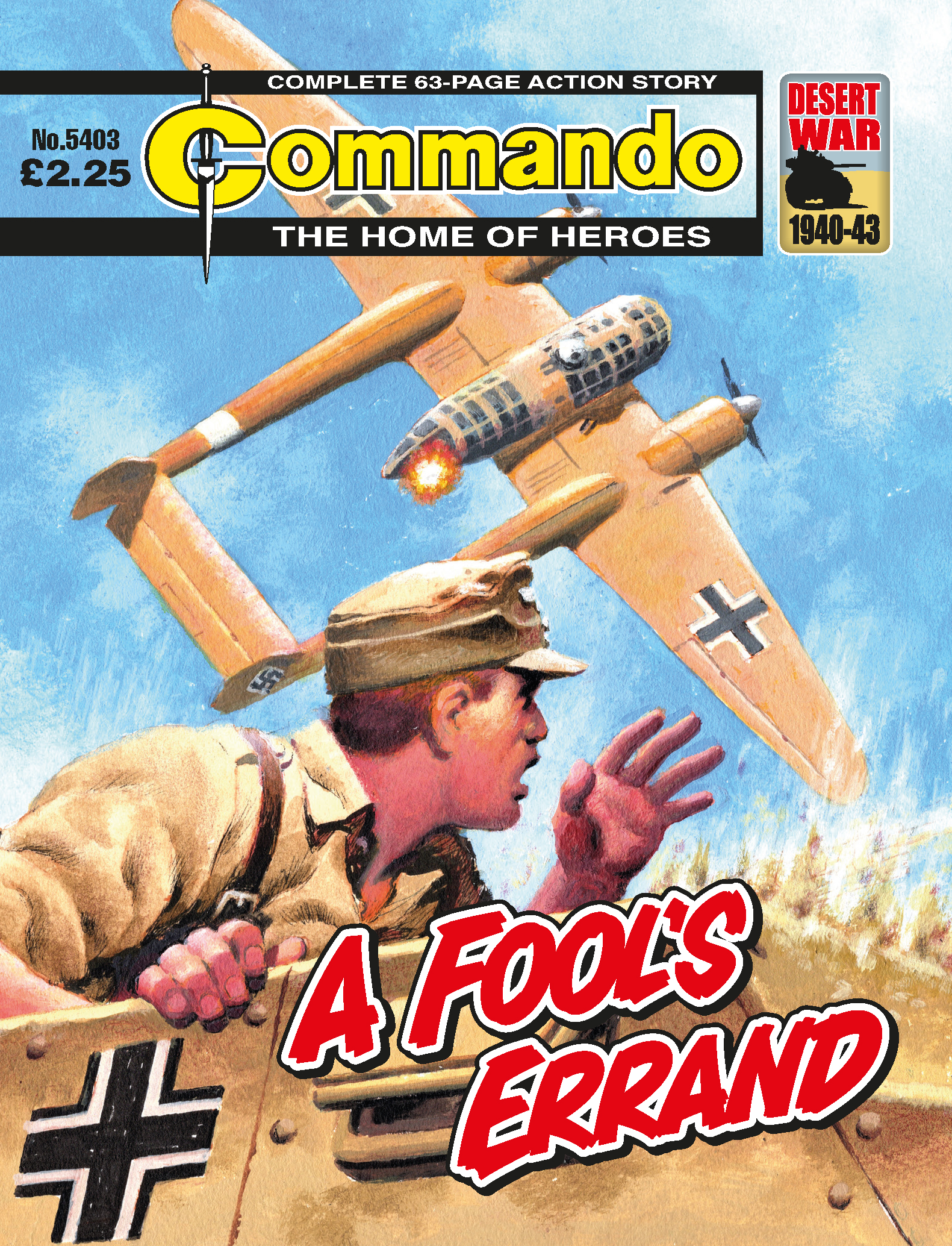 Danger in the desert and a coin conundrum just part of new Commando ...