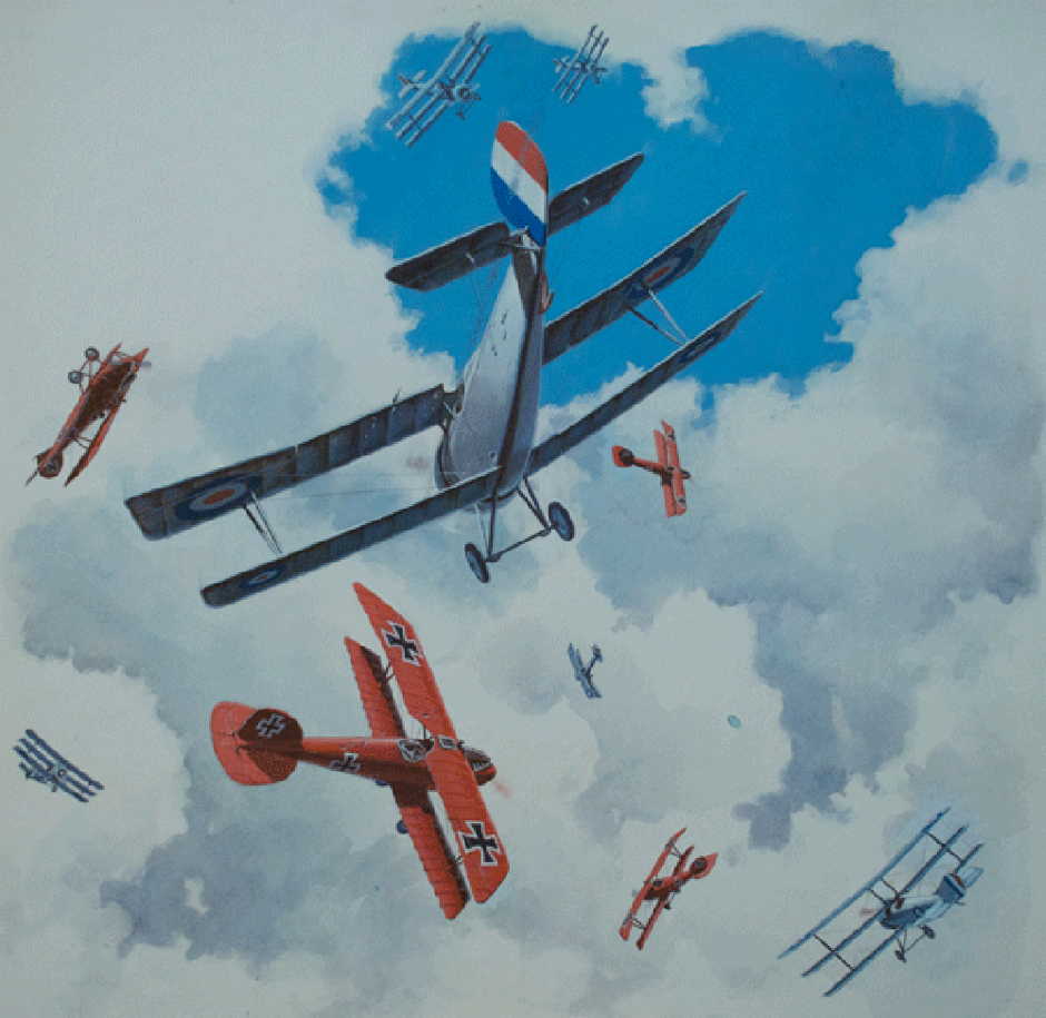 World War One art by Don Harley