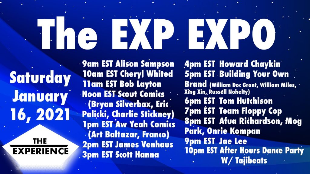 The_EXP - January 2021 - Virtual Convention Guests