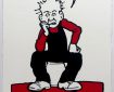 Oor Wullie says Ye Canna Win - Screenprint by John Patrick Reynolds