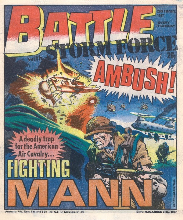 Battle and Storm Force Issue 617, cover dated 28th February 1987