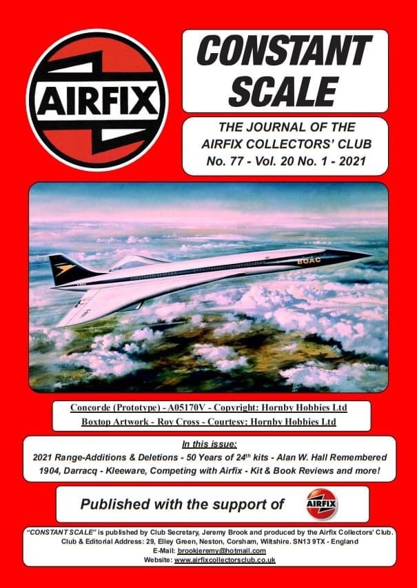  Airfix Collectors Club’s Constant Scale Issue 77 - Cover