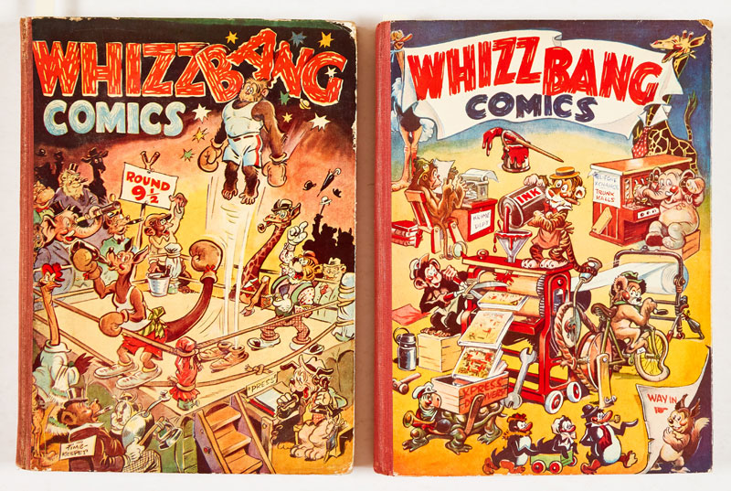 Whizz Bang Comics Annuals 1, 2 (1942, 1943)