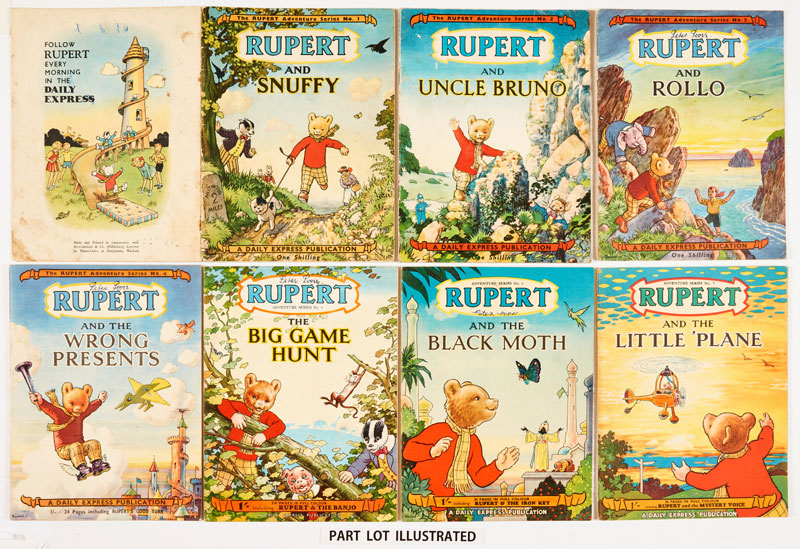 Rupert Adventure Series (D. Express 1948-51) 1-10