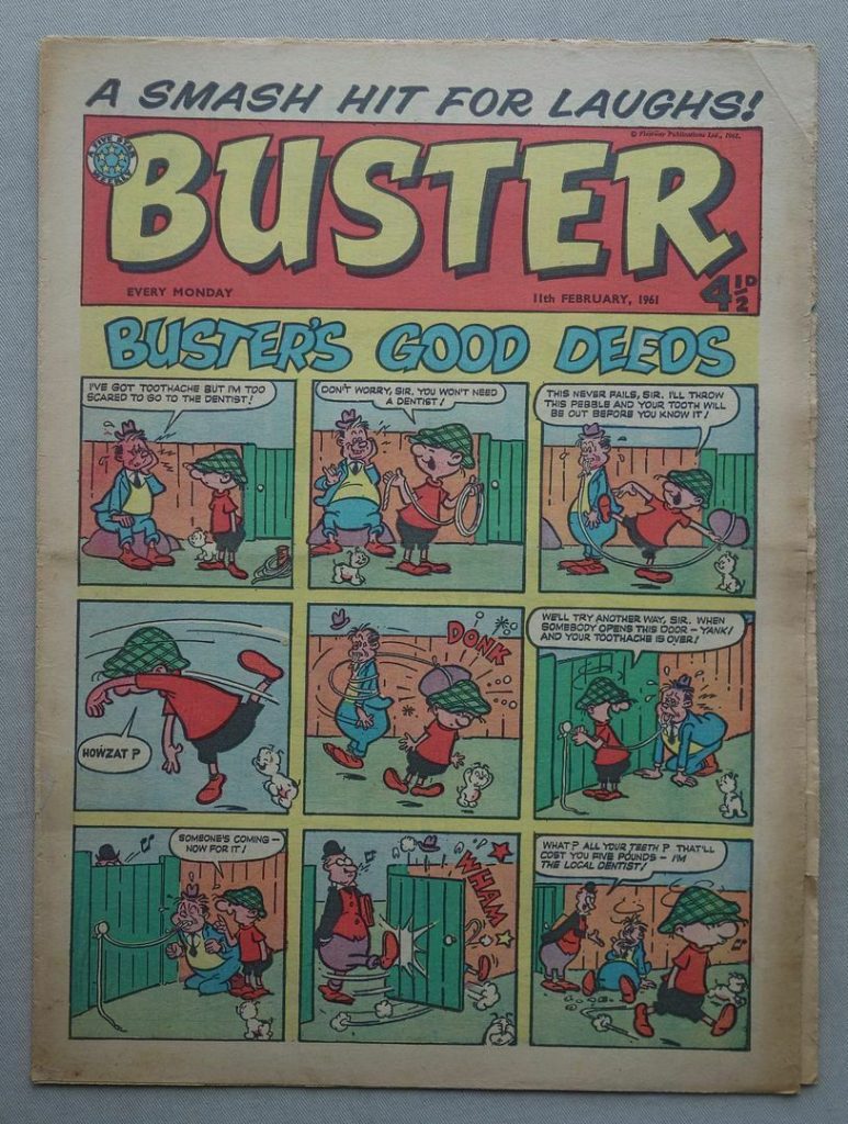 Buster, cover dated 11th February 1961