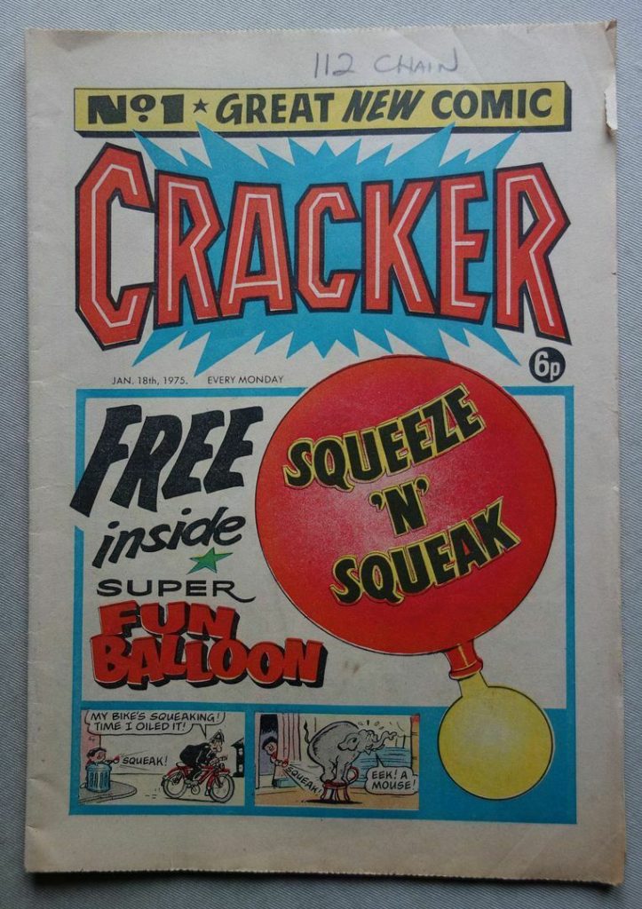 Cracker No. 1 - cover dated 18th January 1975
