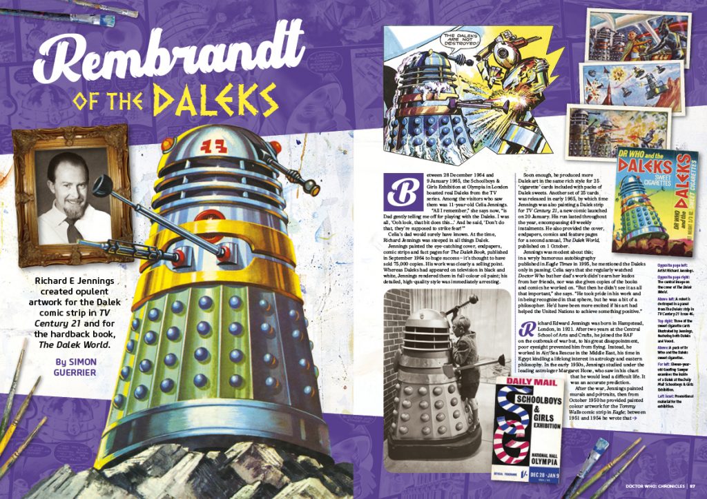 Doctor Who Chronicles 1 - Sample Spread