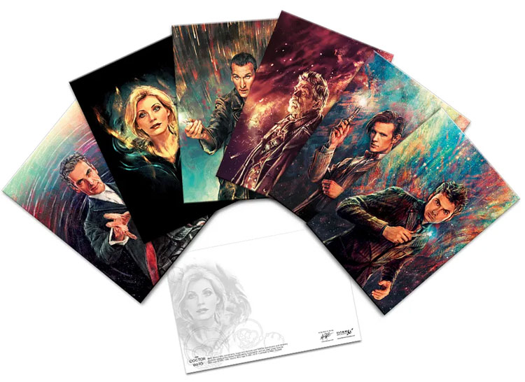 Doctor Who: Postcard Pack: Alice X Zhang Artwork Set I