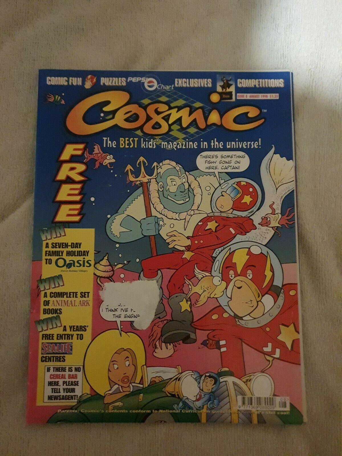 Cosmic Volume 2, No. 8, August 1998