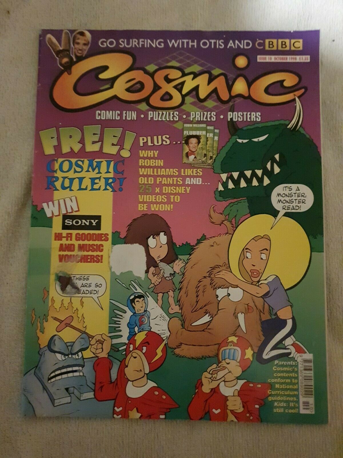 Cosmic Volume 2, No. 10, October 1998