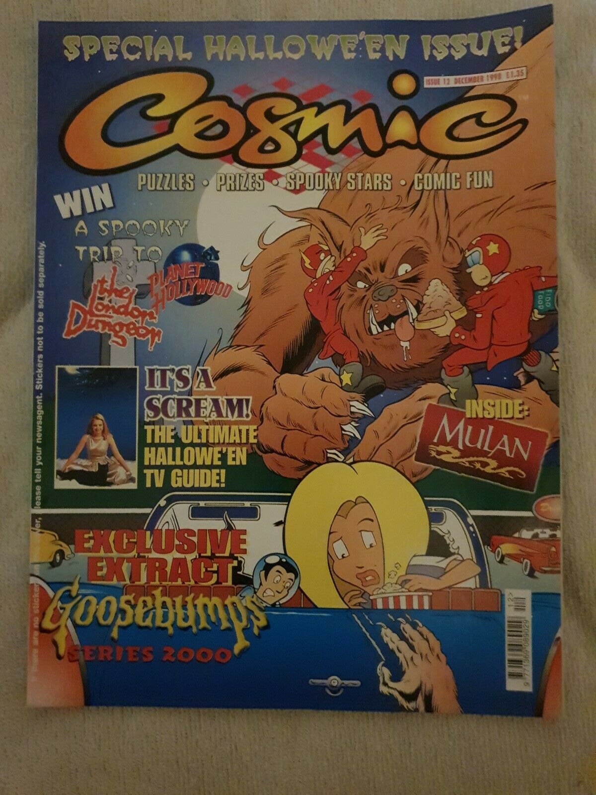 Cosmic Volume 2, No. 12, December 1998