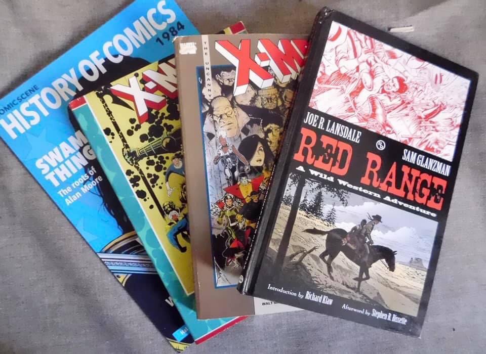 Donated graphic novels