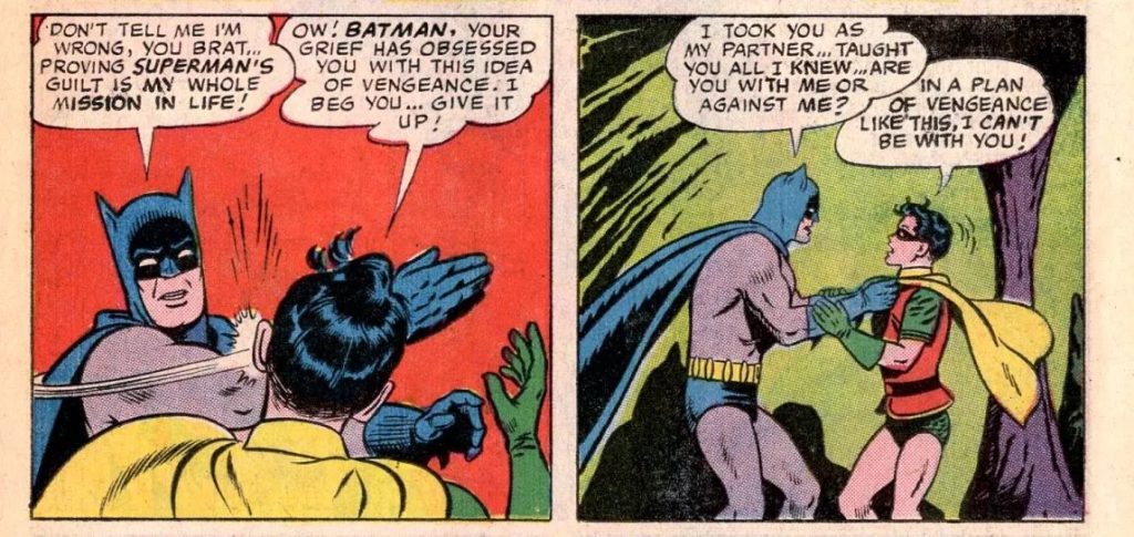 Panels from World’s Finest #153
