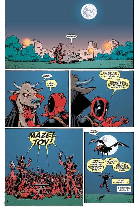 Deadpool: Pool Party! Sample Pages