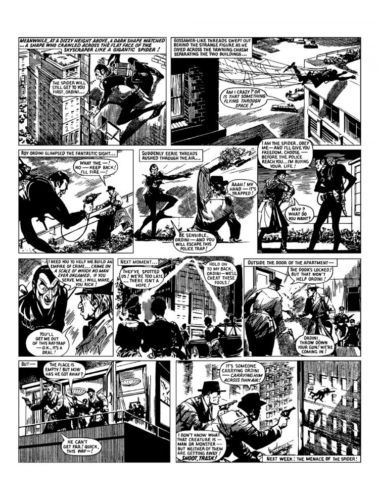 he Spider’s Syndicate of Crime Collection - Sample Strip