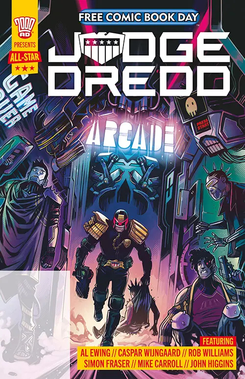 Free Comic Book Day 2021 - 2000AD Presents All Star Judge Dredd 