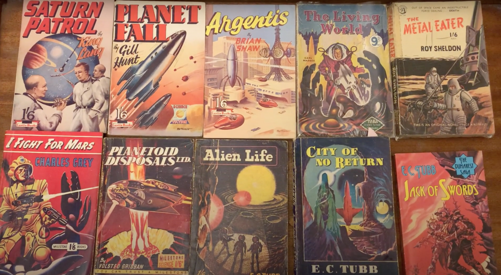 1950s British Science Fiction - Books by EC Tubb