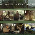 Royal Mail “The Legend of King Arthur” stamps by Jaime Jones