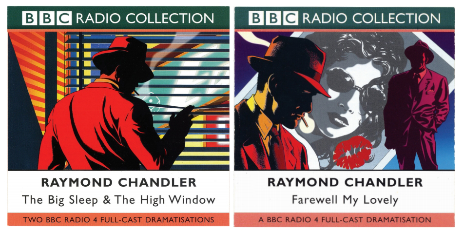 BBC Radio Collection Raymond Chandler covers by Garry Leach
