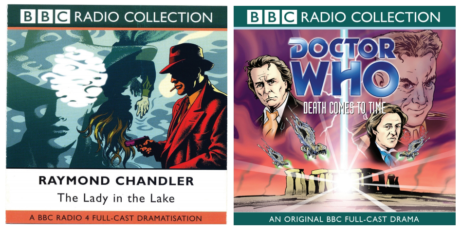 BBC Radio Collection covers by Garry Leach and Lee Sullivan