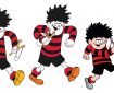 Beano - Dennis through the ages, art by Nigel Parkinson