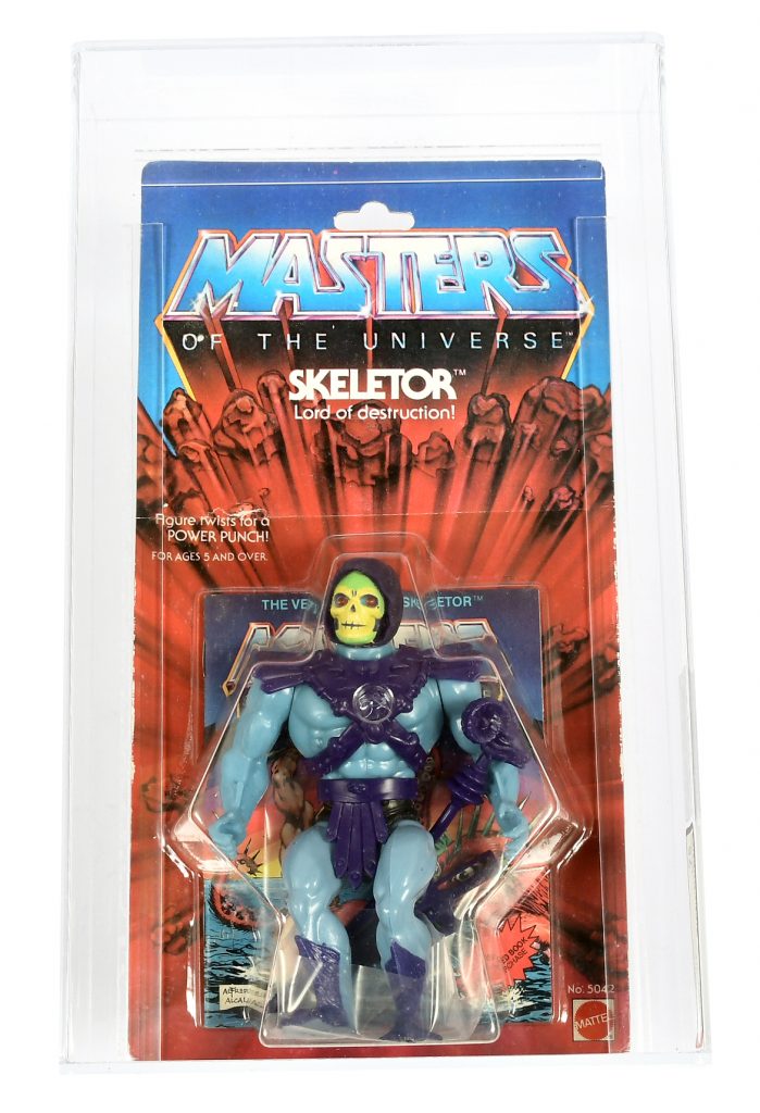 Mattel 1981 Masters of the Universe series 1 Skeletor figure